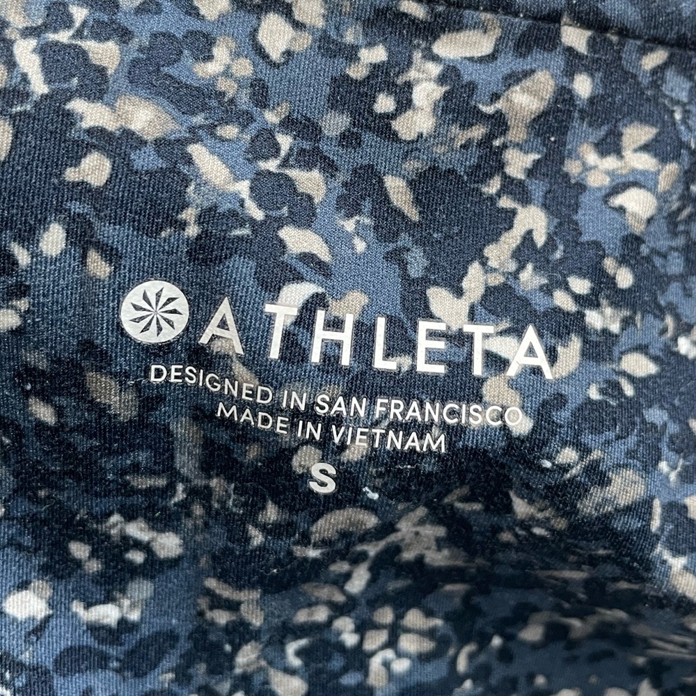 Athleta Blue Sandstone 7/8 Stash Pocket Salutation Tight - Picture 11 of 14